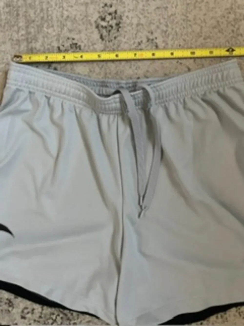 🧡3/$15 NIKE Dri-Fit Slim Fit SURF Gray Shorts S